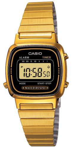 Women's Digital Bracelet Retro Plated LA670WEGA- Watch - Casio - Modalova