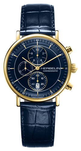 Men's Inspiration Chronograph (40mm) Dial / Watch - Herbelin - Modalova