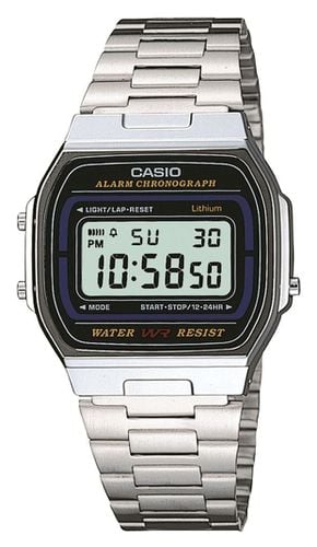 Alarm Chronograph (35mm) Digital Dial / Stainless Watch - Casio - Modalova