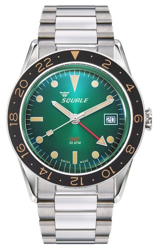 Sub-39 GMT Vintage (40.5mm) Sunray Dial Watch - Squale - Modalova