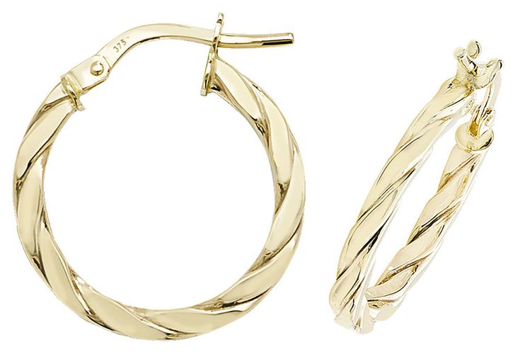 Mm Hoop Earrings ER1041-15 Jewellery - James Moore TH - Modalova