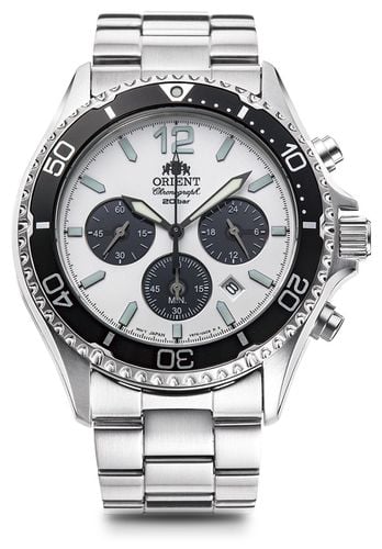 Mako Solar Chronograph (43mm) Dial / Stainless Watch - Orient - Modalova