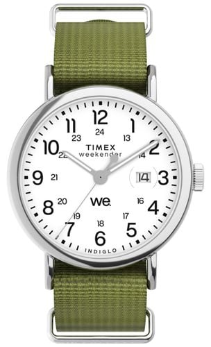 Weekender INDIGLO (40mm) Dial / Recycled Watch - Timex - Modalova