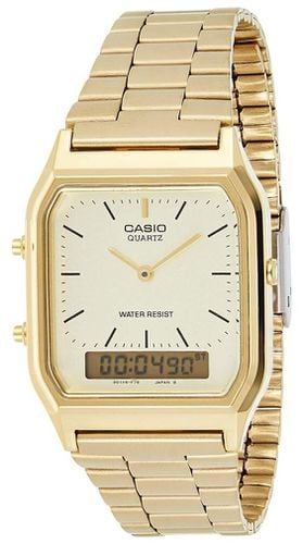 Vintage Hybrid Dial / -Tone Metal Bracelet Watch - Casio - Modalova