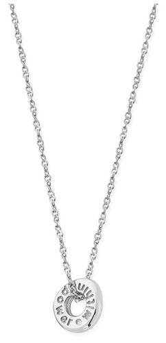 Tiny Twisted Rope Chain Power Within Necklace Jewellery - ChloBo - Modalova