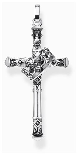 Cross and Crown Pendant - Jewellery - Thomas Sabo - Modalova