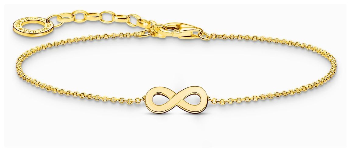 Infinity Symbol Gold-Plated Sterling Silver Jewellery - Thomas Sabo - Modalova