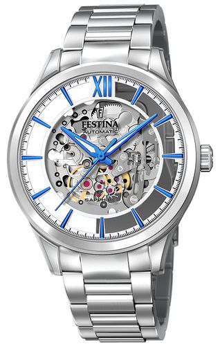 Men's Automatic Dial / Stainless Steel Watch - Festina - Modalova