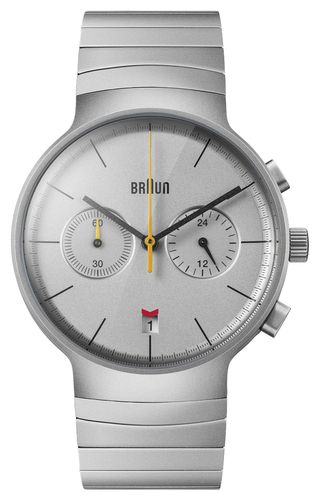 Men's Chrono | Dial | Stainless Steel Bracelet Watch - Braun - Modalova