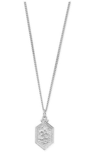 MAN Curb Chain Om Necklace - 925 Jewellery - ChloBo - Modalova