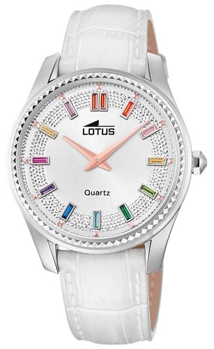 Women's Bliss (38mm) Dial / Leather Strap Watch - Lotus - Modalova