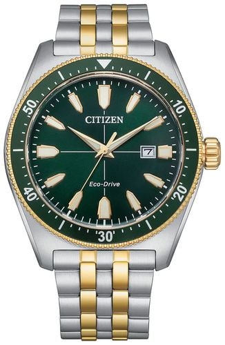 Men's Sport Eco-Drive Dial Two-Tone Stainless Watch - Citizen - Modalova