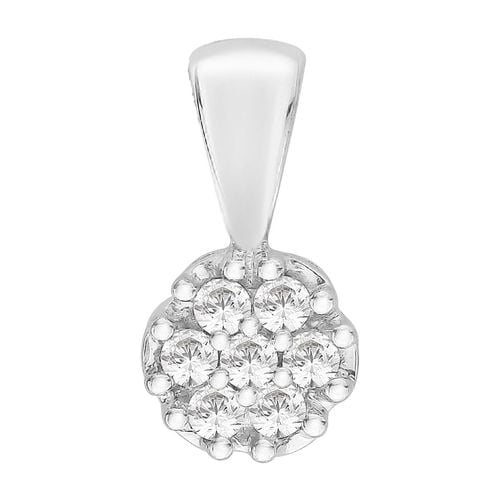 Seven Stone Round Cluster Pendant (0. Jewellery - Perfection Crystals - Modalova