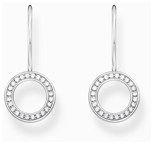 Zirconia-Set Circle Drop Jewellery - Thomas Sabo - Modalova