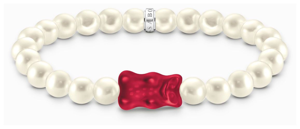 X HARIBO Red Goldbear Pearl Bracelet 15cm A2154- Jewellery - Thomas Sabo - Modalova