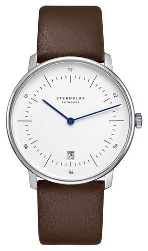 Naos Quartz (38mm) Dial / Leather S01- Watch - STERNGLAS - Modalova