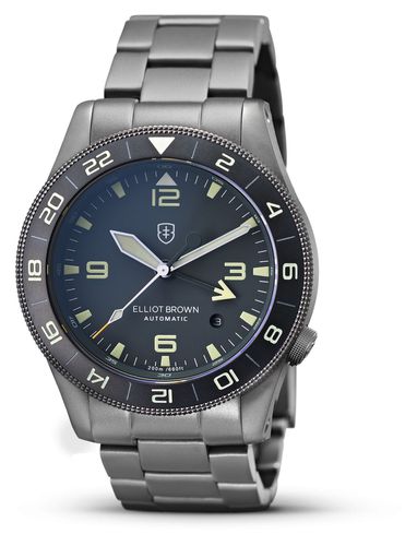 Holton Professional Automatic GMT 'NIVO' (43mm Watch - Elliot Brown - Modalova