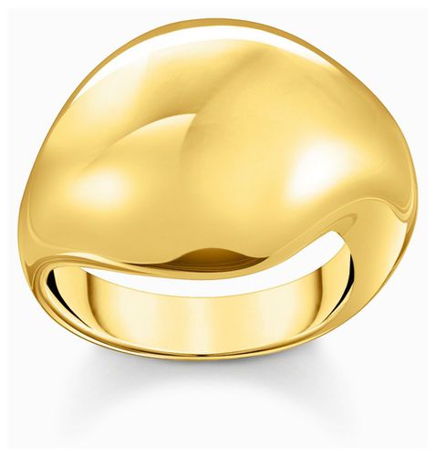 Organic Drop Shape Rings Gold-Plated Sterling Jewellery - Thomas Sabo - Modalova