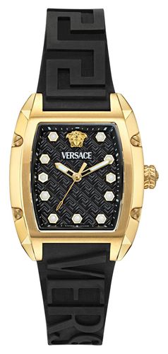 DOMINUS (36mm) Dial / Rubber Strap Watch - Versace - Modalova