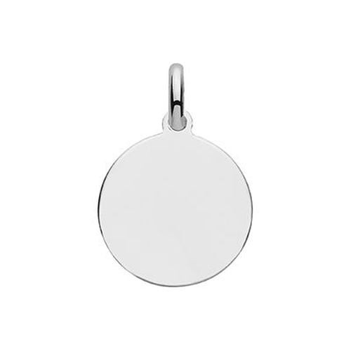 Silver 15mm Round Disc - Engraveable G61031 Jewellery - James Moore TH - Modalova