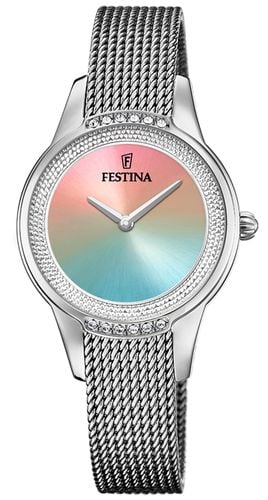 Mademoiselle (30.2mm) Gradient Dial / Stainless Watch - Festina - Modalova