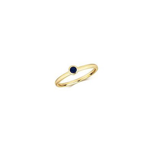 Ct Y/g Round Sapphire 16ct Ring RD496S Jewellery - James Moore TH - Modalova