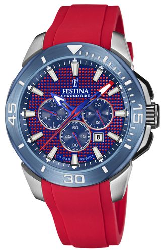 Chrono Bike 2022 & Dial / Rubber F20642 Watch - Festina - Modalova