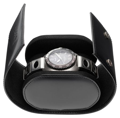 Italian Leather Oval Box Only (from Superautomatic) Watch - Alsta - Modalova