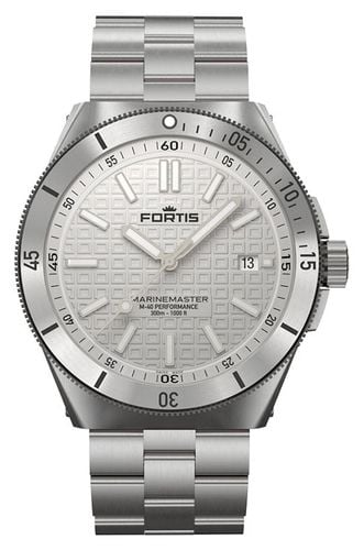 Marinemaster M-40 Performance Snow (40mm) Watch - FORTIS - Modalova