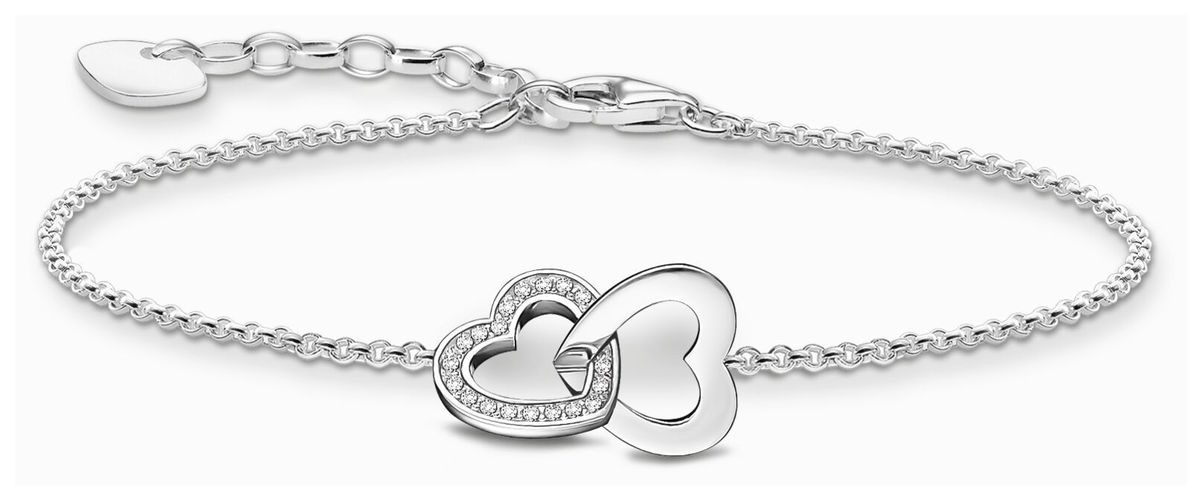 Intertwined Hearts Crystal Jewellery - Thomas Sabo - Modalova