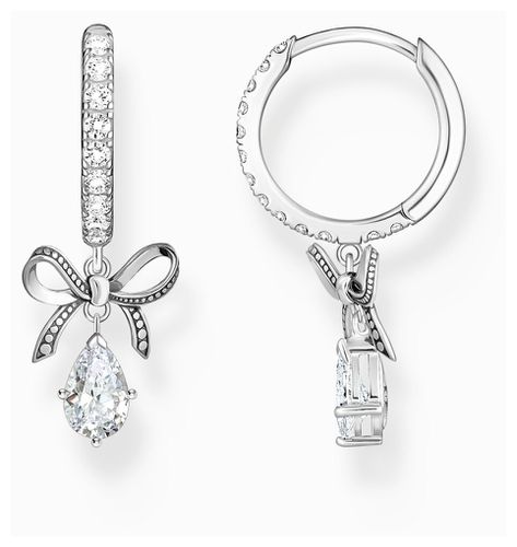 Lovely Romance Crystal-Set Hoop Jewellery - Thomas Sabo - Modalova