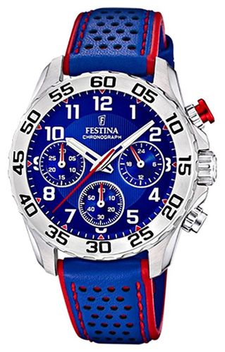 Men's/Junior's Leather Strap | Dial | Watch - Festina - Modalova