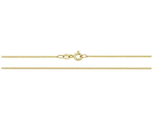 Flat Curb Chain CH160/20 Jewellery - James Moore TH - Modalova