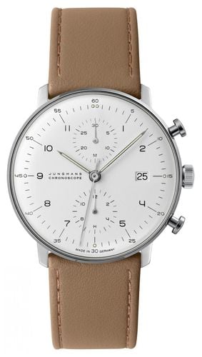 Men's Max Bill Chronoscope (40mm) Dial / Watch - Junghans - Modalova