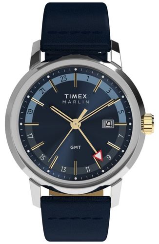Marlin Quartz GMT (40mm) Sunray Dial / Watch - Timex - Modalova