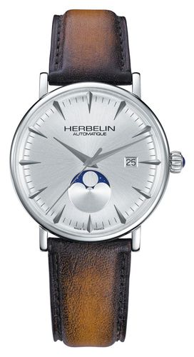 Inspiration Dial Leather Strap Limited Watch - Herbelin - Modalova