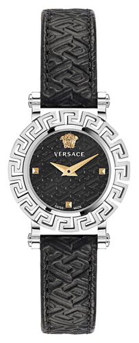 GRECA GLAM (30mm) Dial / Leather Watch - Versace - Modalova