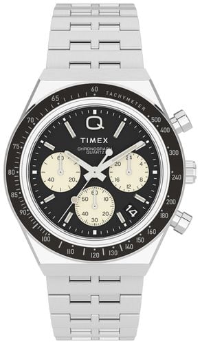 Q Diver Inspired Chrono (40mm) Dial / Stainless Watch - Timex - Modalova