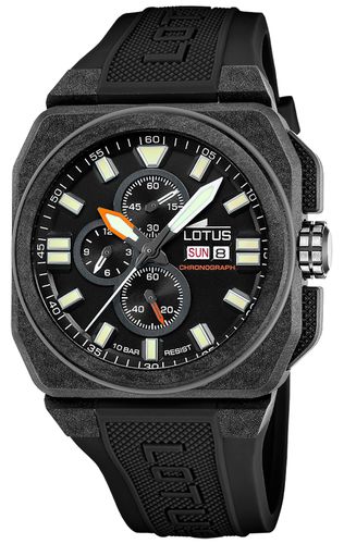 Carbon Fiber Square Chrono (45.4mm) Dial / Watch - Lotus - Modalova