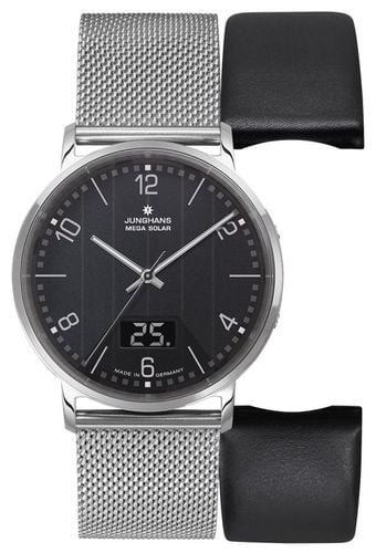 Milano Mega Solar Radio Controlled Mesh Strap / Watch - Junghans - Modalova