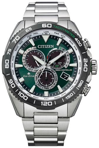 Promaster Land Perpetual Chrono A-T Green Dial / Watch - Citizen - Modalova