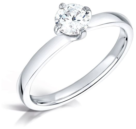 Ct H SI1 IGI Diamond Engagement Ring Jewellery - Certified Diamond - Modalova