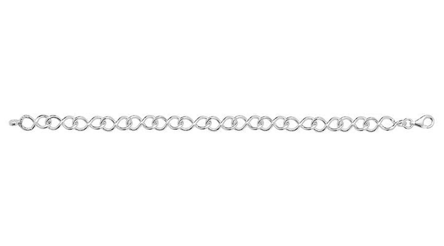 Silver Infinity Link Bracelet G2644 Jewellery - James Moore TH - Modalova