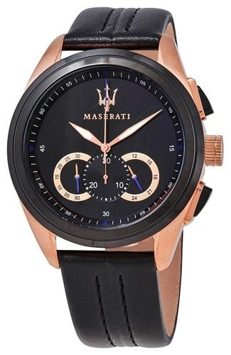 Traguardo | Leather Strap | Dial Watch - Maserati - Modalova