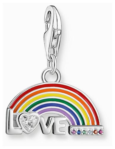 Rainbow Love Charm | | Enamel Jewellery - Thomas Sabo - Modalova