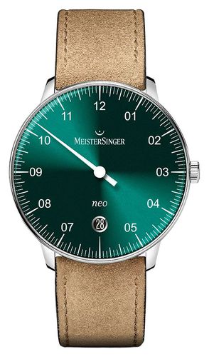 NEO Sunburst DÃ©gradÃ© Leather Watch - MeisterSinger - Modalova