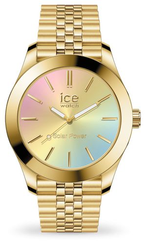 ICE Steel Solar Rainbow (34.5mm) Rainbow Dial Watch - Ice-Watch - Modalova