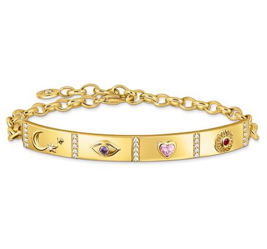 Ladies Long Bridge And Various Stones Yellow Jewellery - Thomas Sabo - Modalova