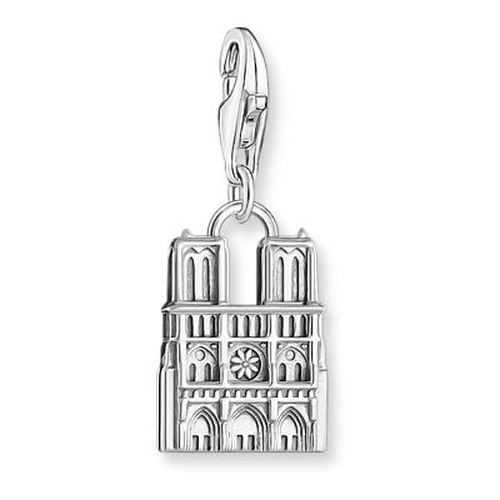 Silver Blackened Charm Pendant In Notre-Dame Jewellery - Thomas Sabo - Modalova