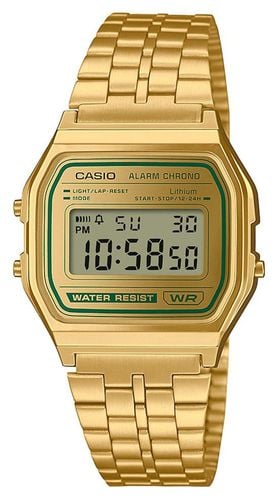 Vintage A158 Digital (33.2mm) Dial / PVD Watch - Casio - Modalova